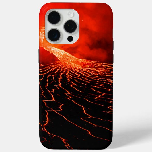 火山噴火 Case-Mate iPhoneケース (裏面)