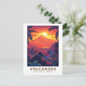 火山国立公園山ゴリラトラベル ポストカード (スタンド正面)