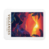 火山国立公園山ゴリラトラベル マグネット (横)