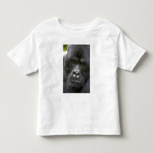 火山国立公園 ルワンダ ゴリラ トドラーTシャツ