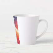 火山地獄の景色の極端な熱気球 カフェラテマグ (右)