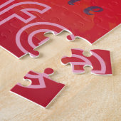 火山地獄の景色の極端な熱気球 ジグソーパズル (側面)