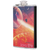 火山地獄の景色の極端な熱気球 フラスク (左)