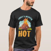 火山地質学 Tシャツ (正面)