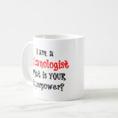 火山学者 コーヒーマグカップ (正面左)