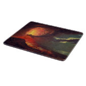 火山山噴火 カッティングボード (角)