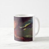 火山山噴火 コーヒーマグカップ (正面右)