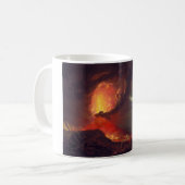 火山山噴火 コーヒーマグカップ (正面左)
