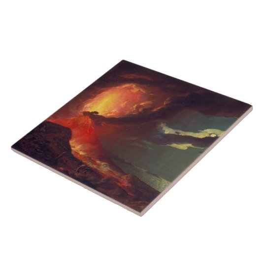 火山山噴火 タイル (側面)