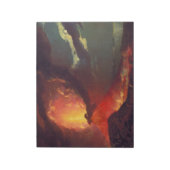 火山山噴火 ノートパッド (回転)