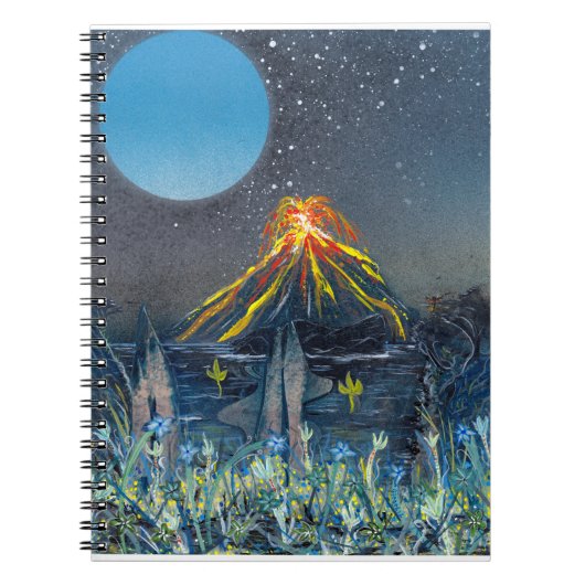 火山山噴火 ノートブック (正面)