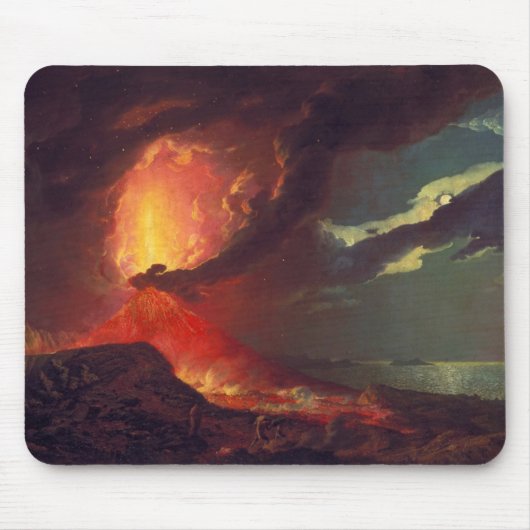 火山山噴火 マウスパッド (正面)