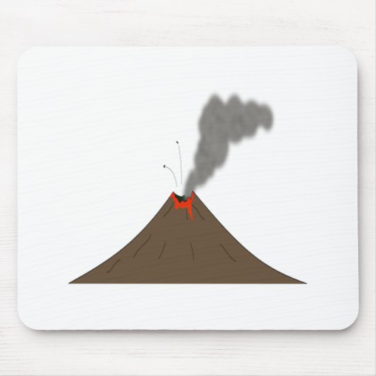 火山山 マウスパッド (正面)