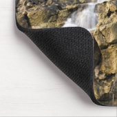 火山岩からのブライン秋が落下する マウスパッド (コーナー)