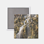 火山岩からのブライン秋が落下する マグネット (正面/裏面)