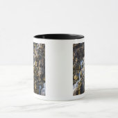 火山岩からのブライン秋が落下2 マグカップ (中央)