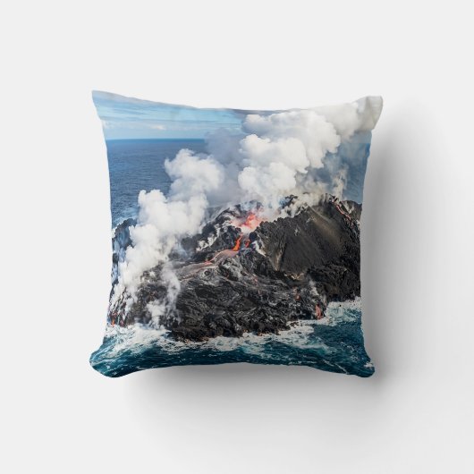 火山島 クッション (正面)