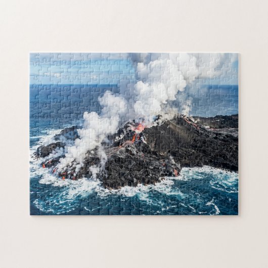 火山島 ジグソーパズル (横)