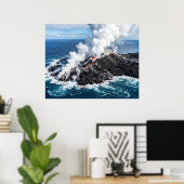 火山島 ポスター (ホームオフィス)