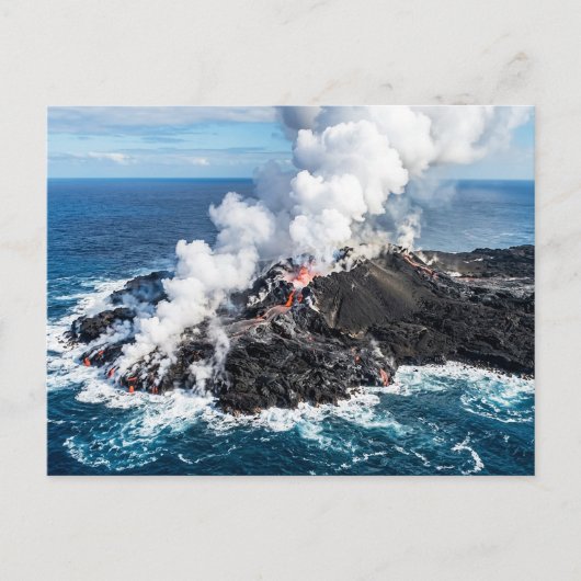 火山島 ポストカード (正面)
