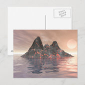 火山島 ポストカード (正面/裏面)