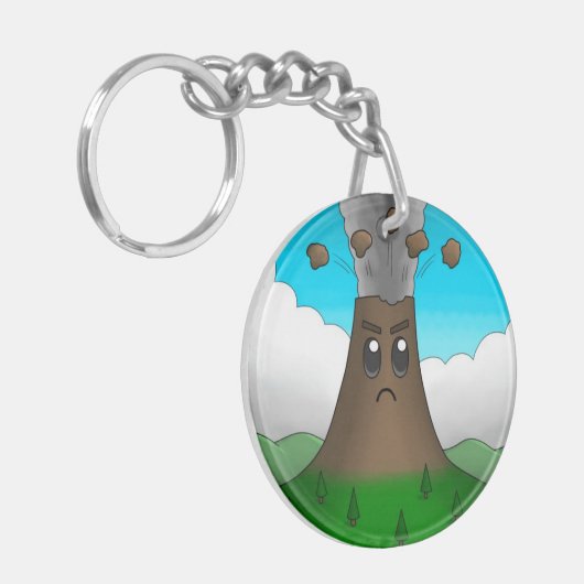 火山怒 キーホルダー (正面左)