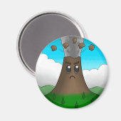 火山怒 マグネット (正面/裏面)