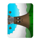 火山怒 マグネット (縦)