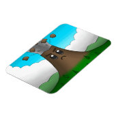 火山怒 マグネット (左側)