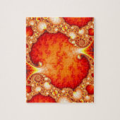 火山性庭園 – フラクタルアート ジグソーパズル (縦)