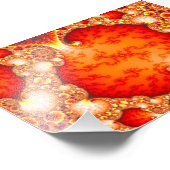 火山性庭園 – フラクタルアート フォトプリント            (角)