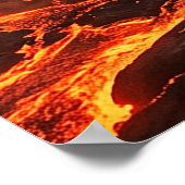 火山性溶岩 ポスター (角)