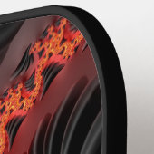 火山性 – USAピックボール認定パドル ピックルボールラケット (左詳細)