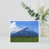 火山概念 ポストカード (スタンド正面)