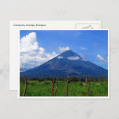 火山概念 ポストカード (正面/裏面)