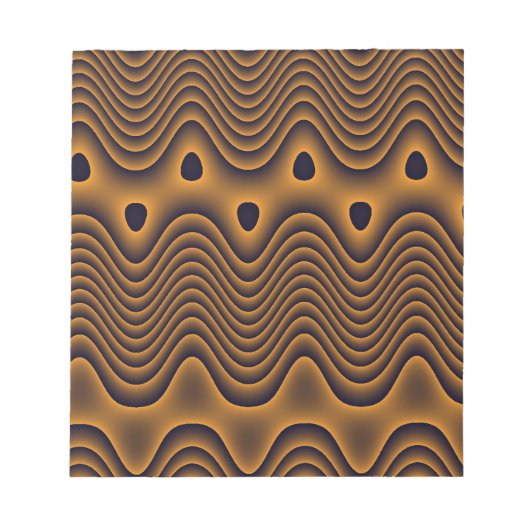 火山海洋メモ帳 ノートパッド (正面)