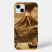 火山溶岩噴火 Case-Mate iPhoneケース (裏面)