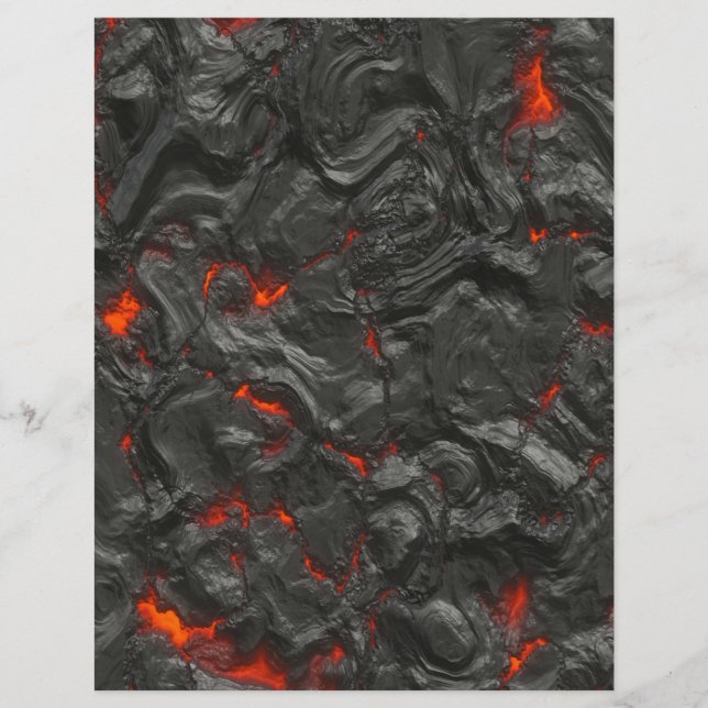火山溶岩背景効果 (正面)