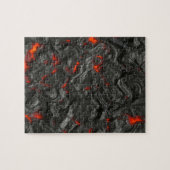 火山溶岩背景効果 ジグソーパズル (横)