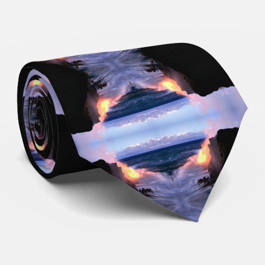 火山溶岩 ネクタイ (ロール)