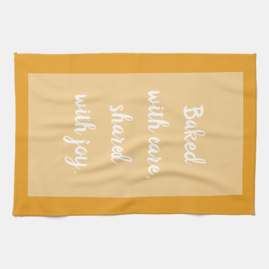 火山炎 – 白 キッチンタオル (横)