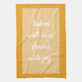 火山炎 – 白 キッチンタオル (縦)