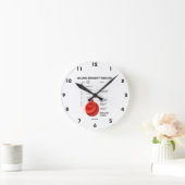 火山爆発性指数(VEI)地質学の火山 ラウンド壁時計 (ホーム)