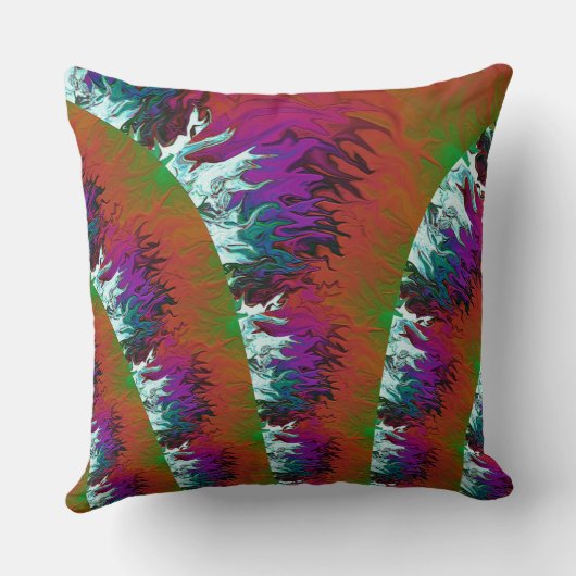 火山爆発…... クッション (裏面)