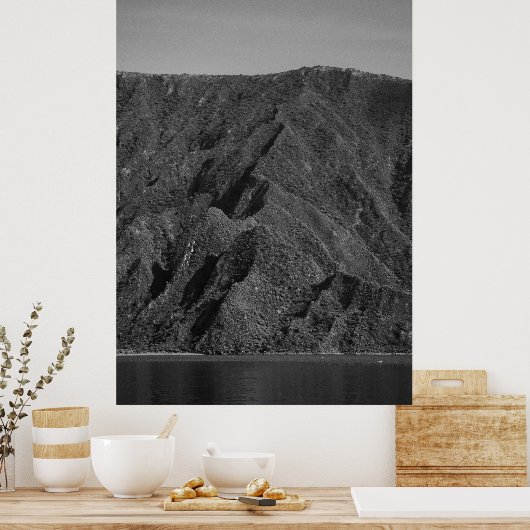 火山美しい ポスター (キッチン)