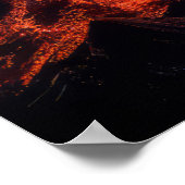 火山自然力の解放パワーアース災害 ポスター (角)