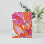 火山花びら ポストカード (スタンド正面)