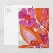 火山花びら ポストカード (正面/裏面)