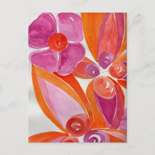 火山花びら ポストカード (正面)