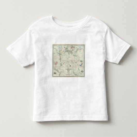 火山行為 トドラーTシャツ (正面)
